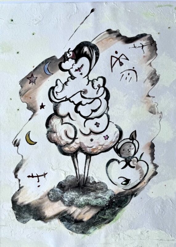 Mikiko Uchigashima The Lady in the Cloud Dress